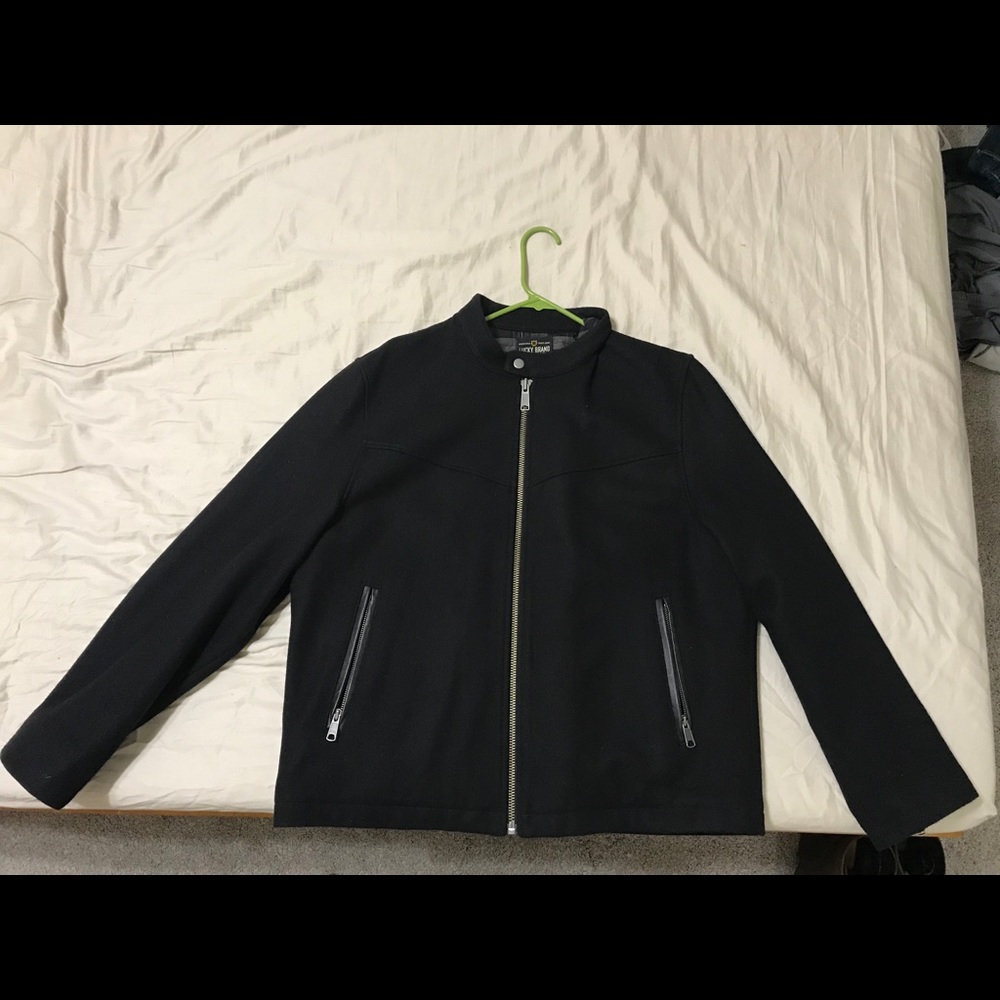 Lucky Brand Wool Jacket - XL - Black
